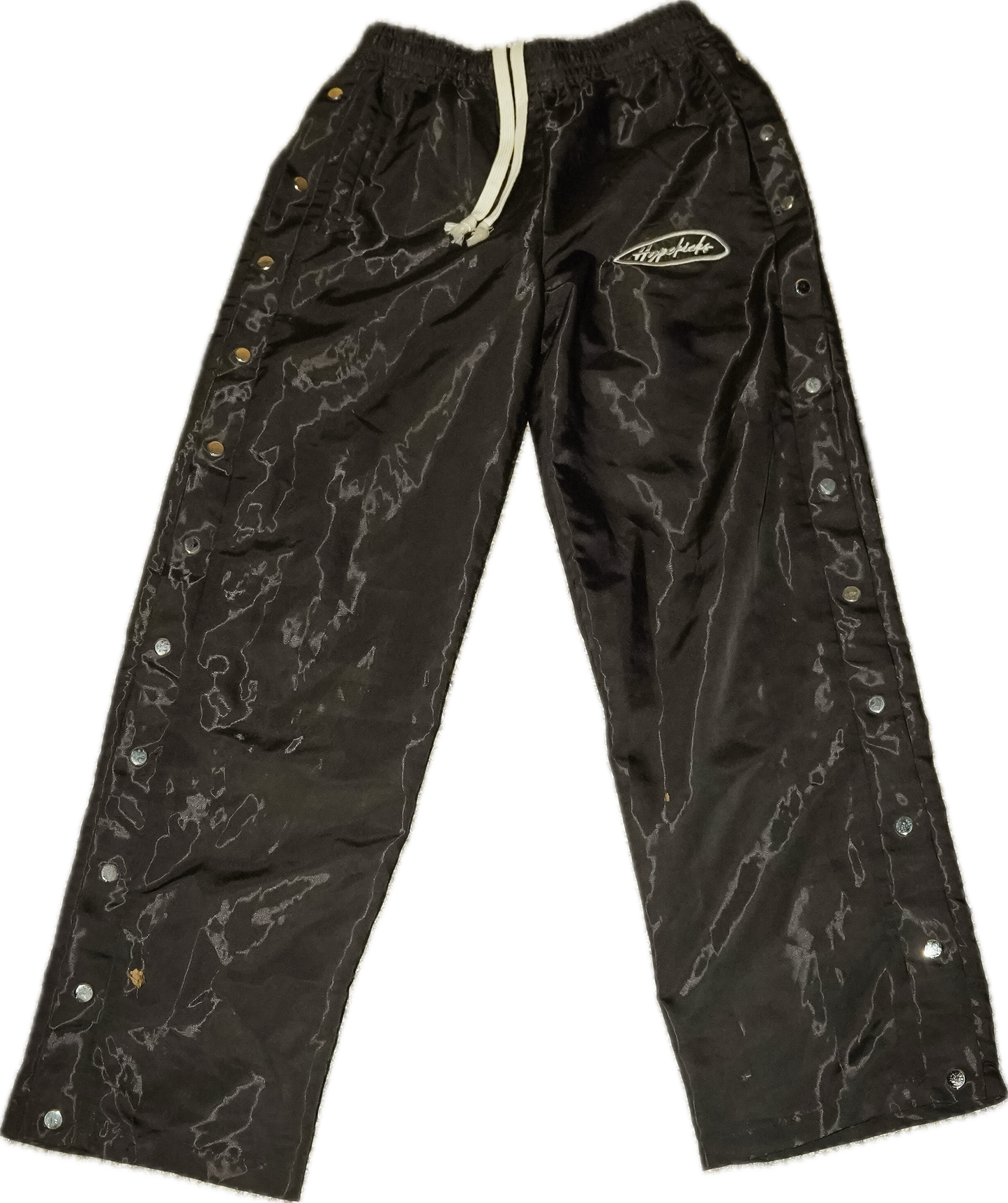 Button Down Nylon Pants