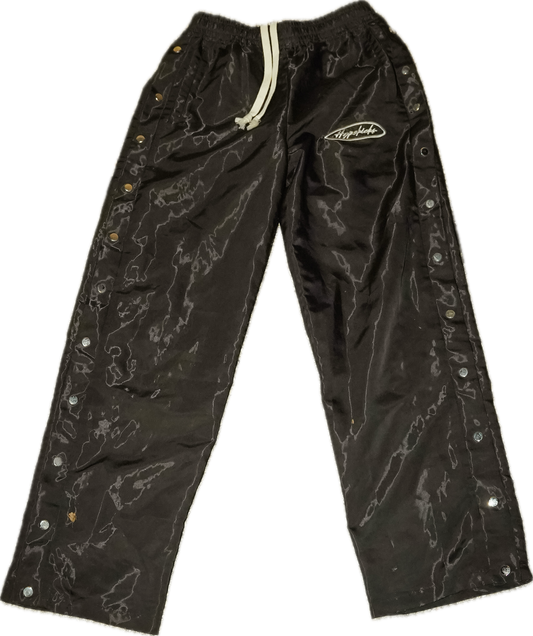 Button Down Nylon Pants